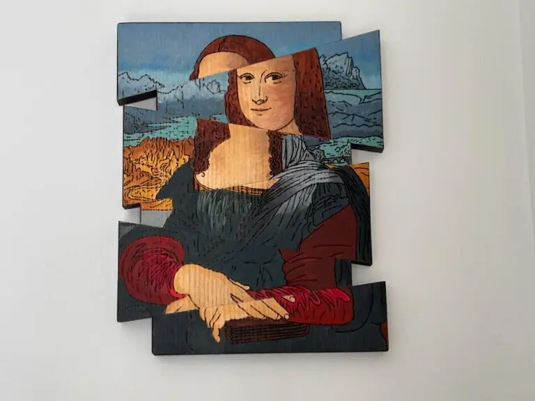Tableau décalé "La Joconde"