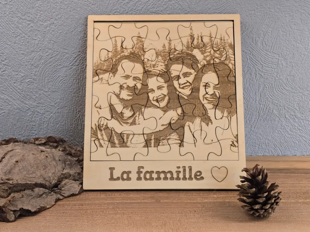 Puzzle en bois | AM Créations Bois (Chat)