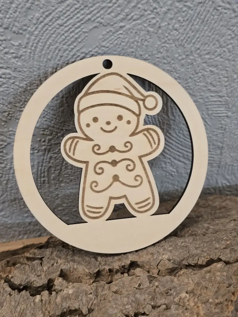 Boule de Noël avec personnalisation (Pain d'épices)