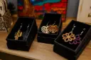 Boucle d'oreille en Bois