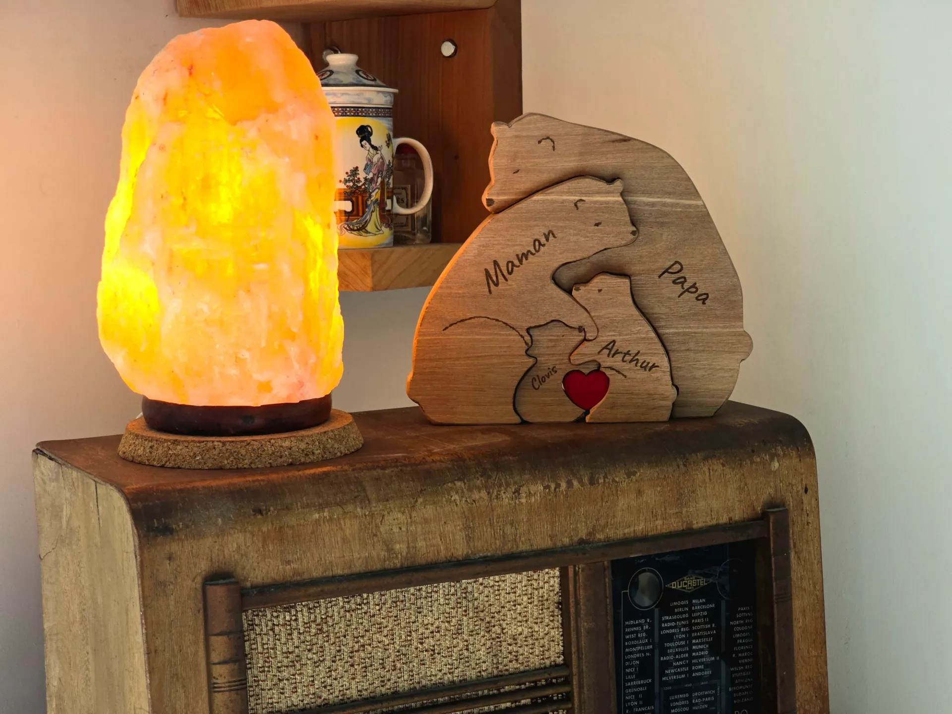 Famille Ourson | AM Créations Bois