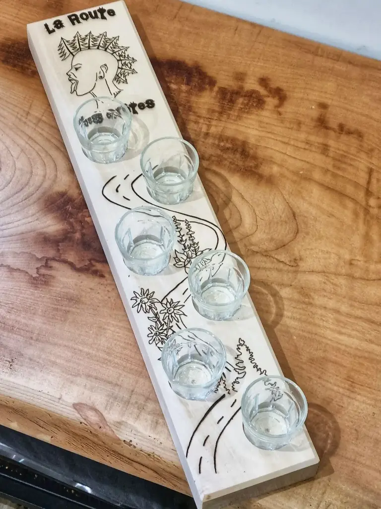 Support de verres à shooter