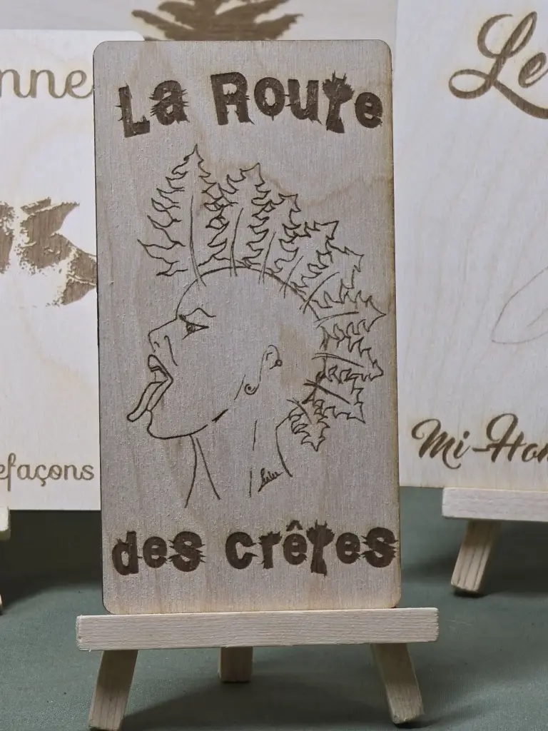 Gravure humoristique Vosgienne (route des crêtes)