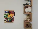 Tableau décalé "Le chat au poisson rouge"
