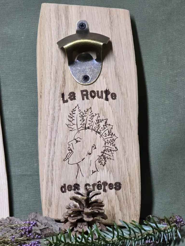 Décapsuleurs muraux collaboration "Burnet et Brimbelle"