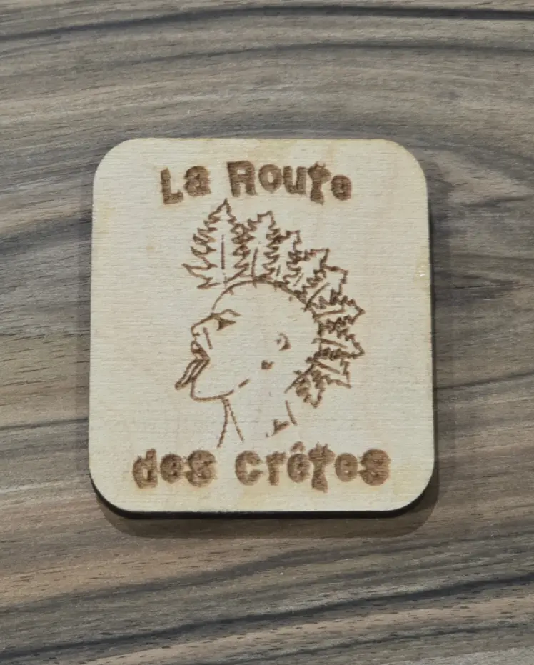 Magnet en bois | Burnet et Brimbelle