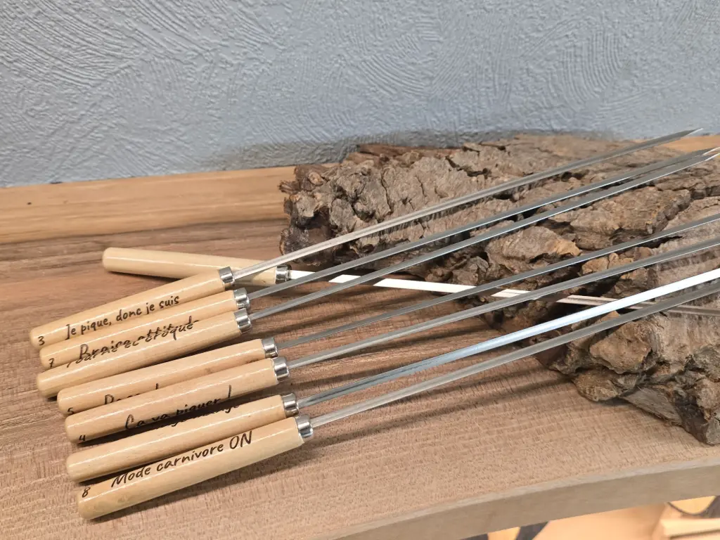 Pics à brochettes - Lot de 8