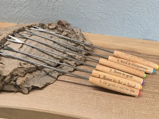 Pics à fondue - Lot de 6