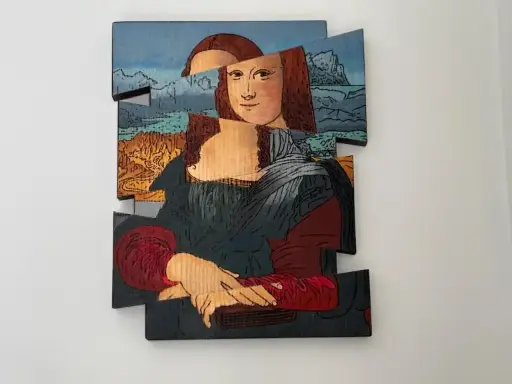 Tableau décalé "La Joconde"