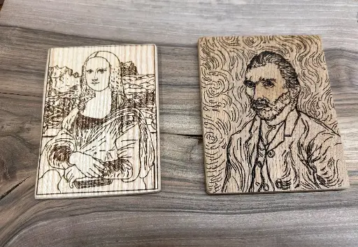 Tableau gravé
